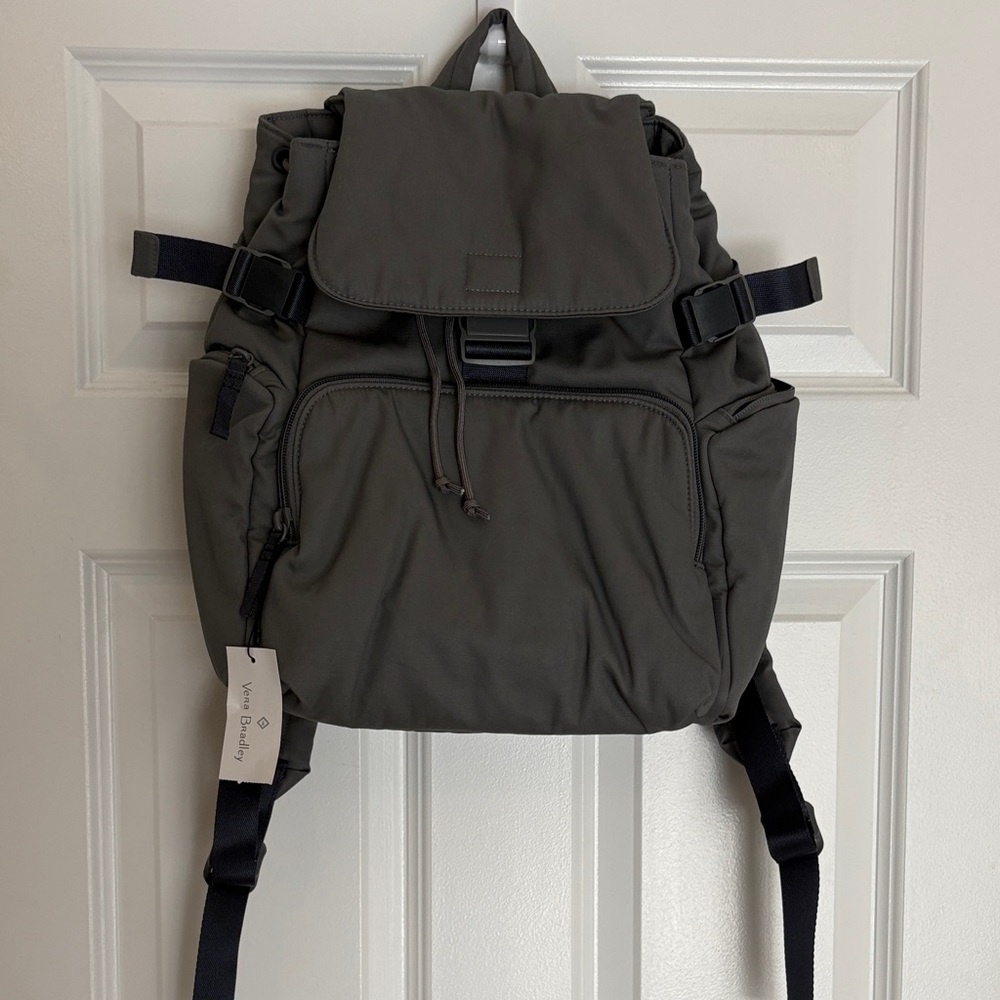 Vera Bradley Galaxy Gray Utility Backpack
